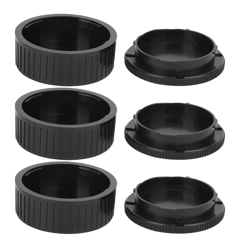 Camera Body Lens Cover Kit Lightweight Dustproof Scratch Resistant Fit for Leica M Mount