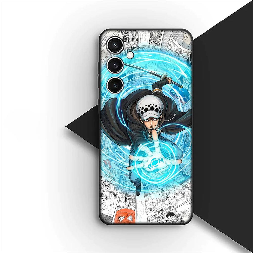 For Apple iPhone 16 14 15 Plus 11 Pro Max 16E ProMax + 16Plus 15+ 14+ Phone Cover Case Trafalgar D Water Law One Pieces Luffy