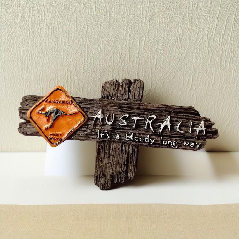 Australia & New Zealand 3D Fridge Magnet Souvenir