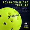 AMASPORT Pickleball Bälle X-ACE40 Professionelle Offizielle Pickleball Bälle Hoher Rückprall & Hohe Sichtbarkeit für Outdoor-Spiele