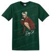 Doja Cat T Shirt Music Fan Art Red Portrait Pop Star Graphic Tee Concert Gift