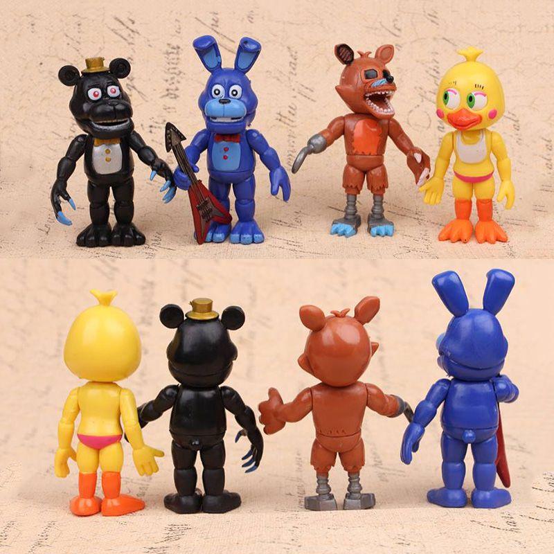 12pcs/set Five Nights At Freddy's Bear Doll Action Figures Toy Collection For Fans