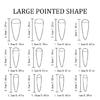 Trendy French Tip Press On Nail Matte Black Base Detailing Durability Plastic Fake Nail 24pc Complete Set Durability