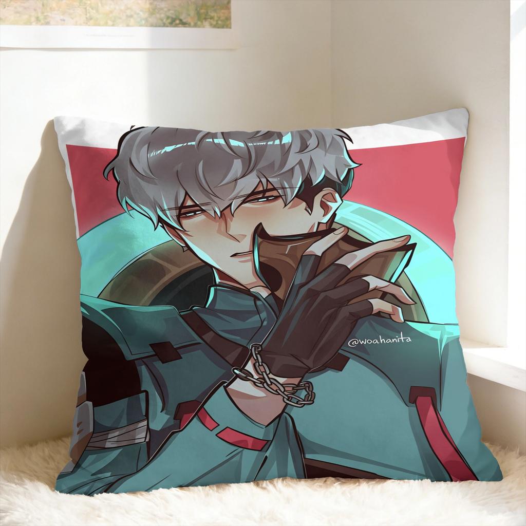 O-OverwatchES Pillow Case Square Pillow Cover Cute Funny Cushion Cover For Sofa Couch Bed Living Room