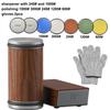 Affilacoltelli a Rullo Professionale Porta Coltelli Magnetico Kit Pietra per Affilare Angolo di 15 Gradi Affilacoltelli a Rullo