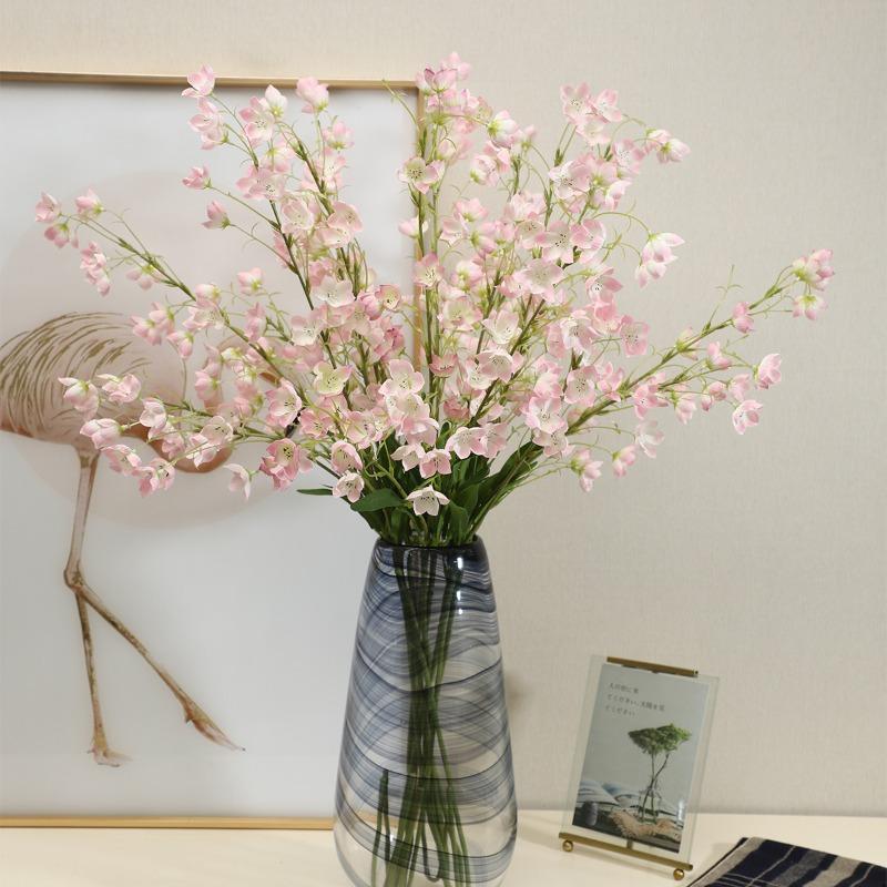 Lily of The Valley Artificial Flowers for Living Room Dining TableIndoor Rooms Artificial Flower Decoration and Floral Art
