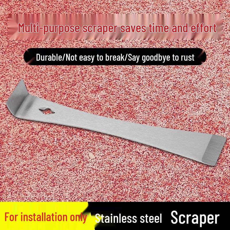 Multifunktionales Brecheisen & Schaber aus Edelstahl: Werkzeug mit hoher Härte für Holzbearbeitung und Imkerei mit Meißel-, Hebel- und Schabefunktionen.