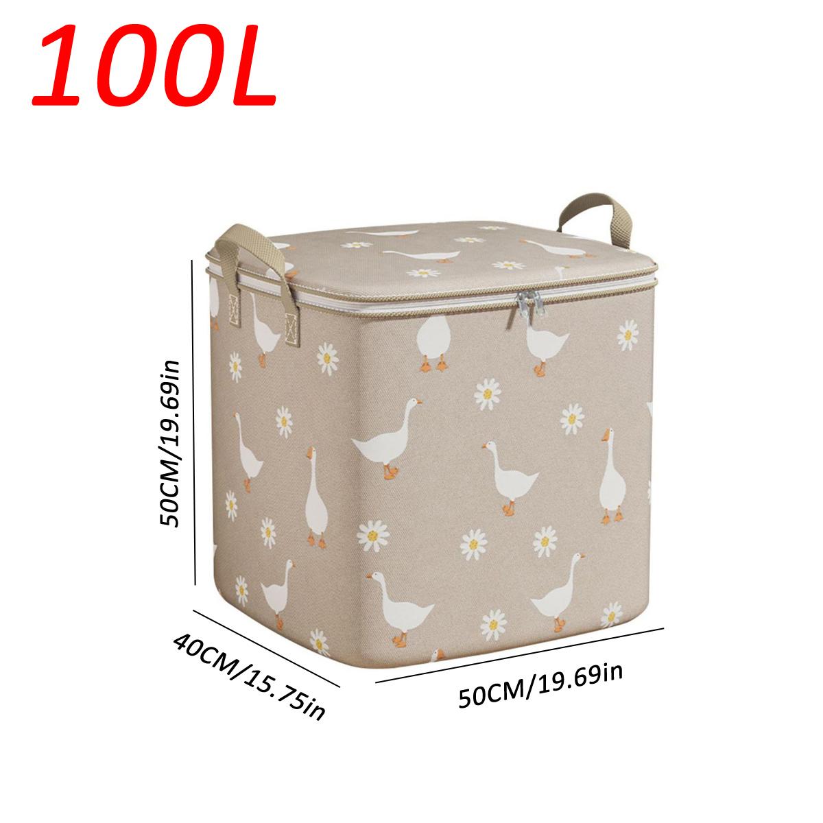 

Сумки на молнии для хранения пуховой одежды, многофункциональные упаковочные кубики из нетканого материала, органайзер для багажа, складная большая многоразовая сумка для хранения