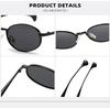 Retro Oval Small Frame Luxury Sunglasses for Men and Women