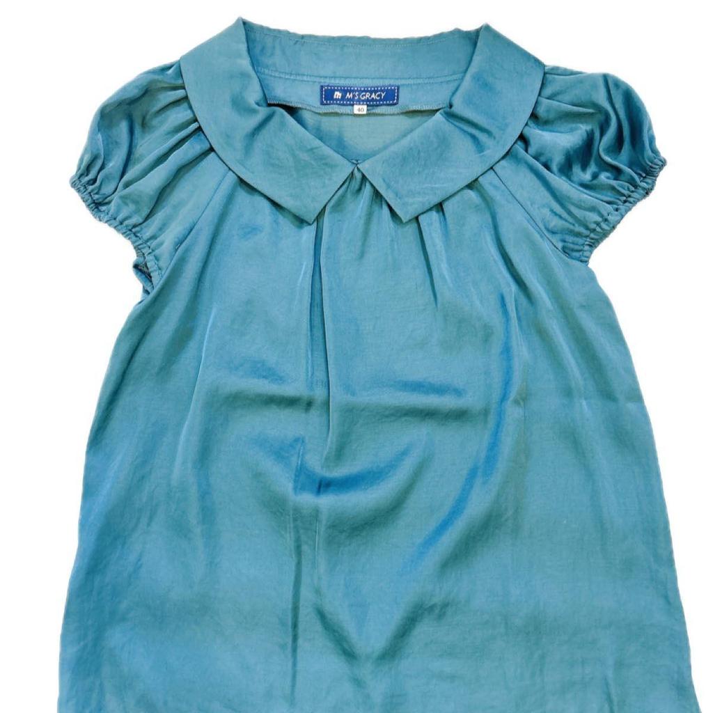 Used [First come, first served] M'S GRACY One piece with ribbon belt 40