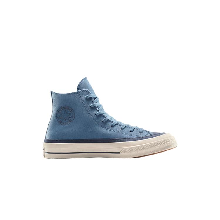 Converse Chuck 70 Comfortable High-Top Canvas Sneakers Unisex Sneakers Blue A10473C