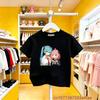 Hatsune Miku Collaborates on Future MIKU Line Style Short Sleeved Pure Cotton Printed New Casual Boy and Girl Clothing
