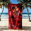 Cristiano Ronaldo Beach Towel Super Soft Microfiber Quickdry Fabric Comfortable Lightweight