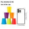 Color Classification And Stacked Cups Game, Wooden Coin Throwing Toy, Color Cognitive Toys, Exercise Hand Eye Coordination