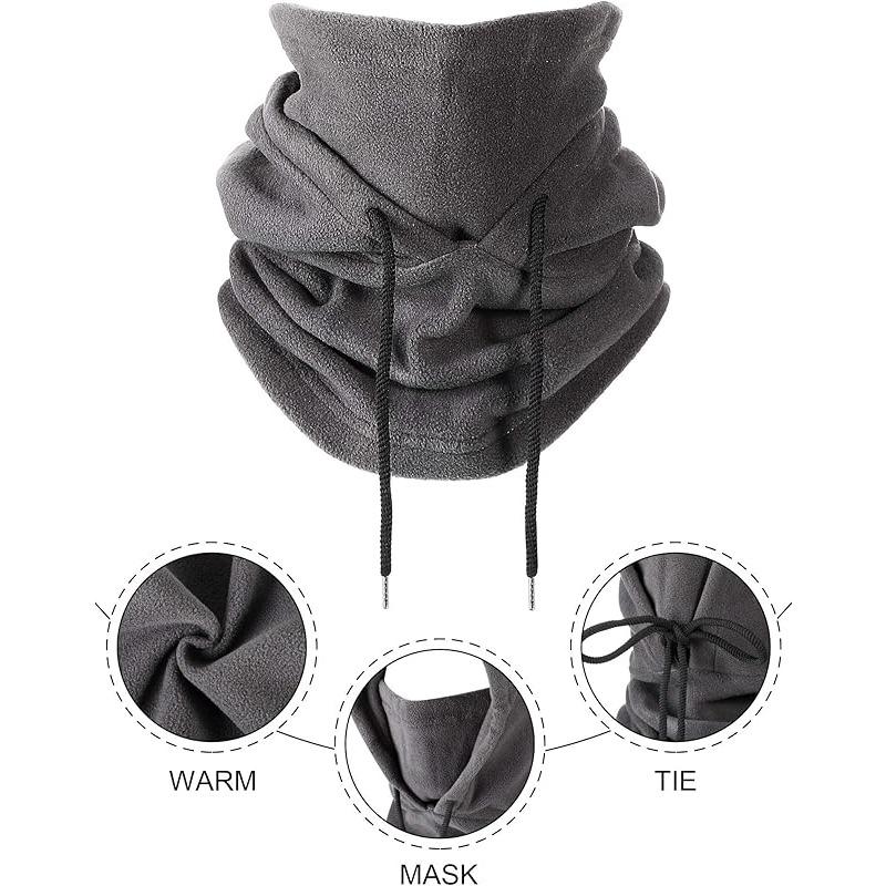 Cycling Balaclava 3-in-1 Windproof Protection Hat Mask Neck Warmer For Skiing Running Outdoor Sports Cold Weather Essential