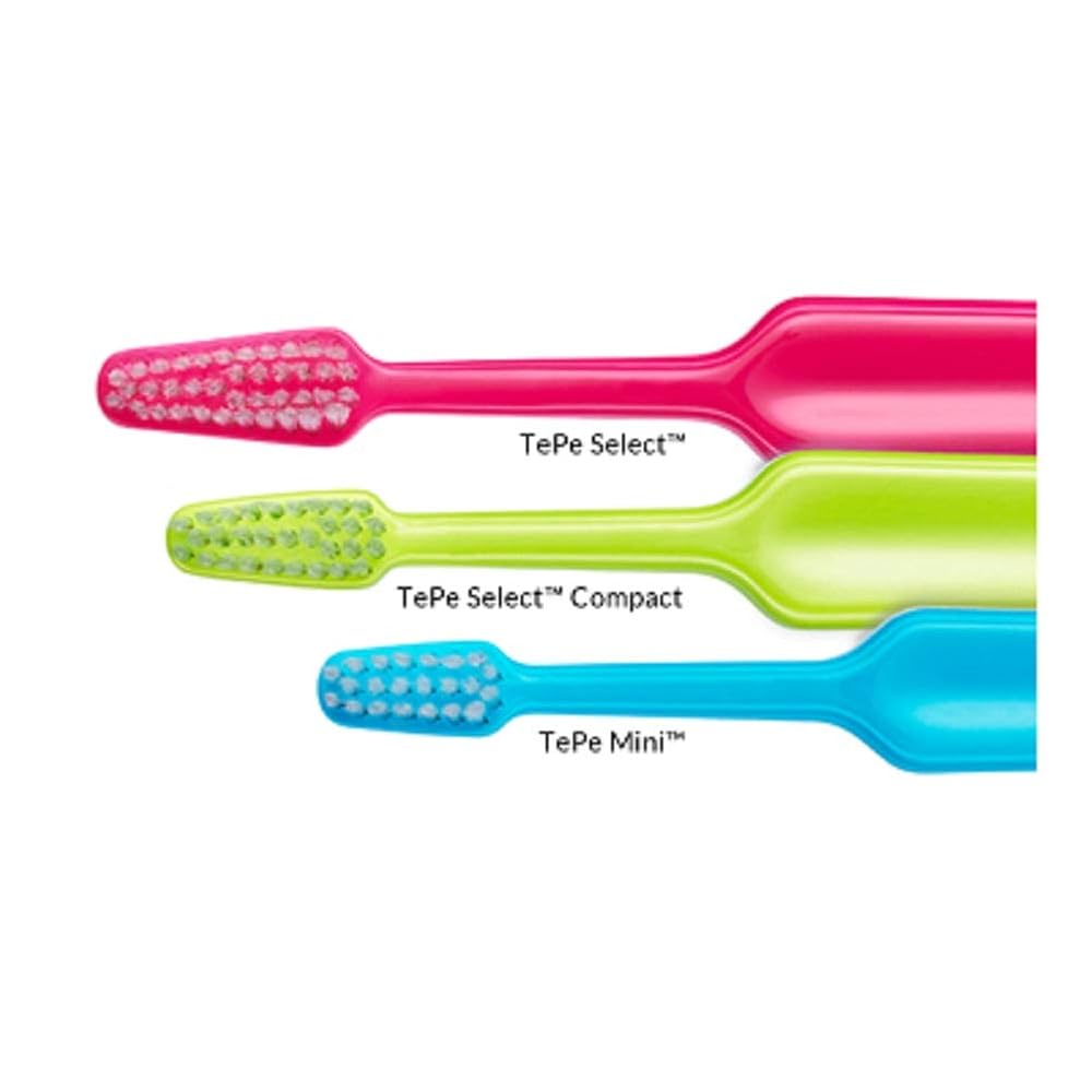 TePe Select Compact Toothbrush, 10-pack, Compact Extra Soft