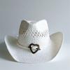 Straw Hat Women's Hat Cowboy New Western Cowboy Sun Hat Spring Knight Hat Men's Jazz Hat Summer Cowboy Hat Sombrero hombre