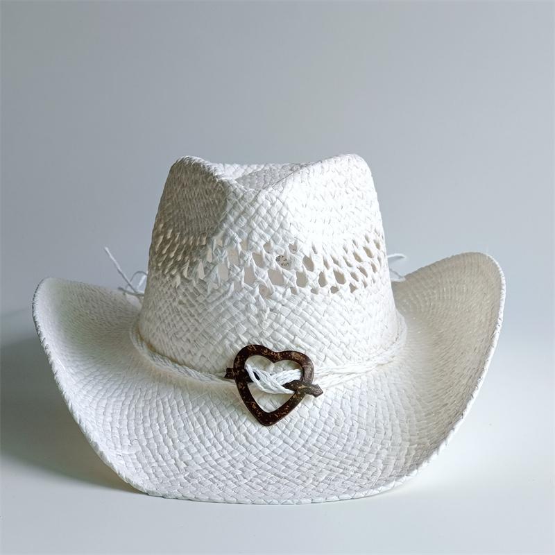 Straw Hat Women's Hat Cowboy New Western Cowboy Sun Hat Spring Knight Hat Men's Jazz Hat Summer Cowboy Hat Sombrero hombre