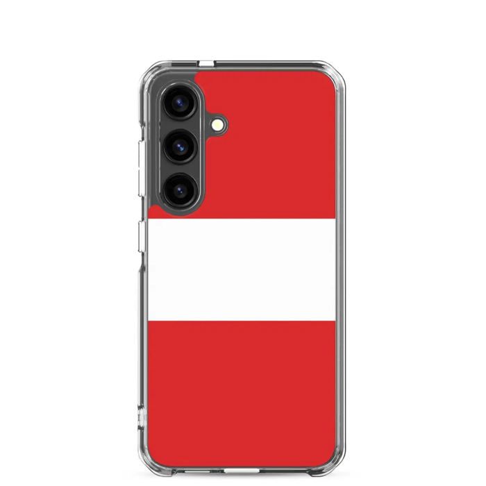Coque Téléphone - Samsung - Galaxy S22 Plus - Drapeau Du Pérou - Souple - Multicolore