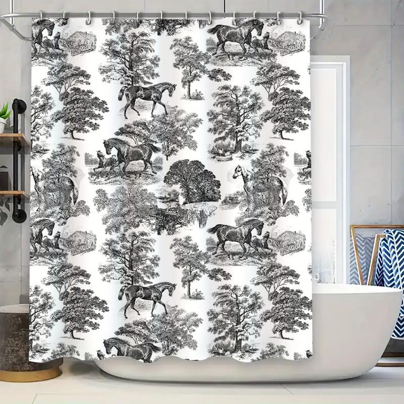 

Crystal Shower Curtain with Personalized Name for Home Decor in Bathrooms White + Silver (L) 72x84 In / 183 X 213 90x180cm