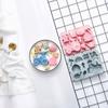 Reusable Food Grade Silicone Baking Molds 9 Farm Animal Vegetable Designs Mould For Cakes Candies Crafts
