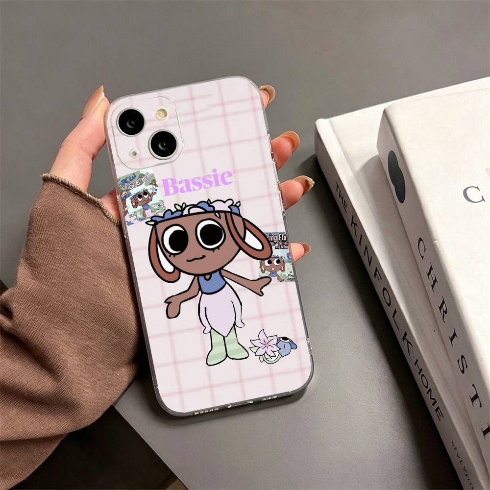 Bassie B-Bloomington D-Dandys World Phone Case For iPhone17,16,15,14,13,12,11 Plus,Pro Max Soft Transparent Cover