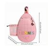 Tennis Bag with Mesh Side Pocket Compact for Court Days, Training Sessions