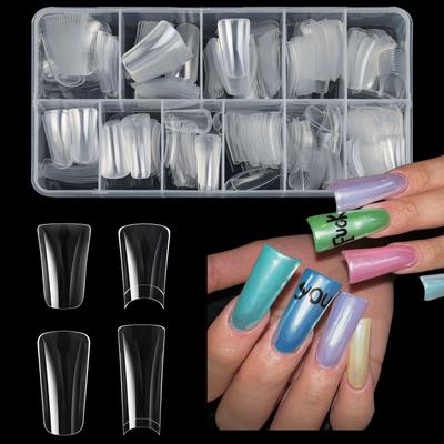 Duckbill Nail Special-Shaped Nail Nail Art Tablets Personality Special A Type Short Medium Duckbill Nail Box