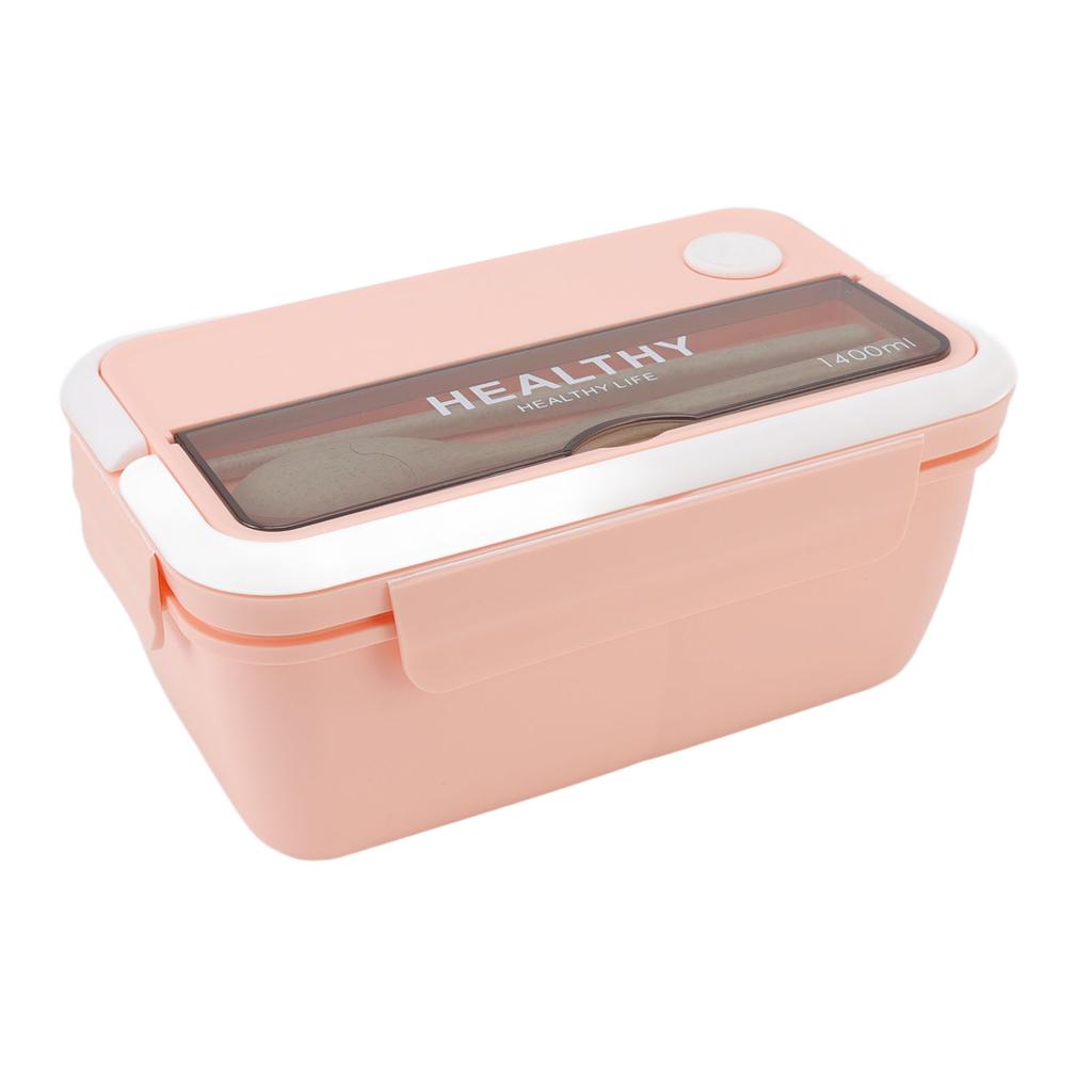 1400ml Pudełko Bento Przenośne z Przegródką Wysokiej Pojemności Bezpieczne do Mikrofalówki Japoński Pojemnik na Lunch dla