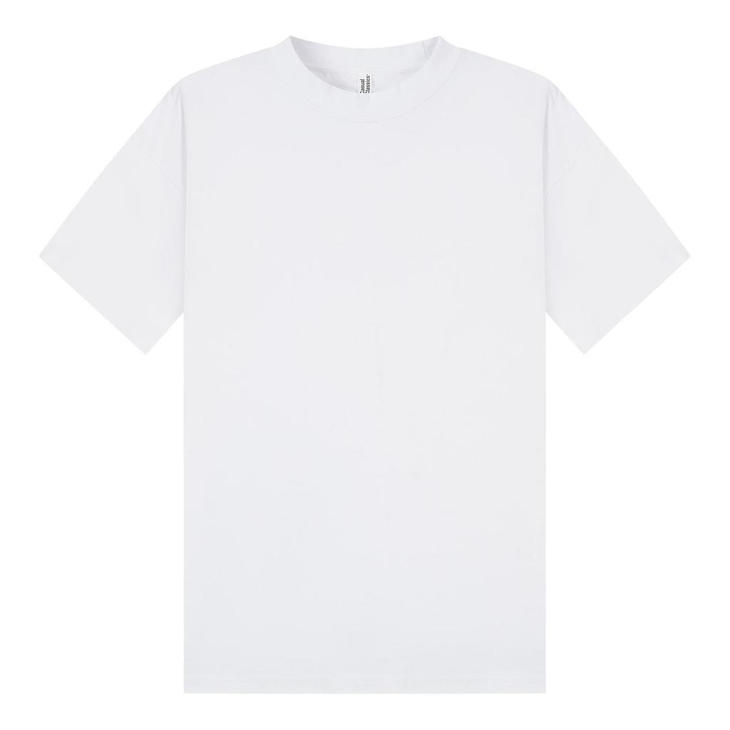 Casual Classics Unisex Adult Combed Ringspun Cotton Boxy Oversized T-Shirt