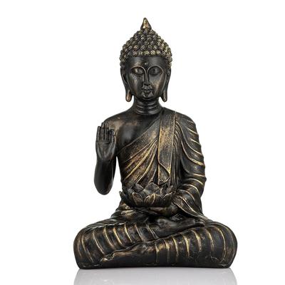 Statuia lui Buddha așezat, piesă de spectacol Idol Home Decor Articole pentru sufragerie și cadouri