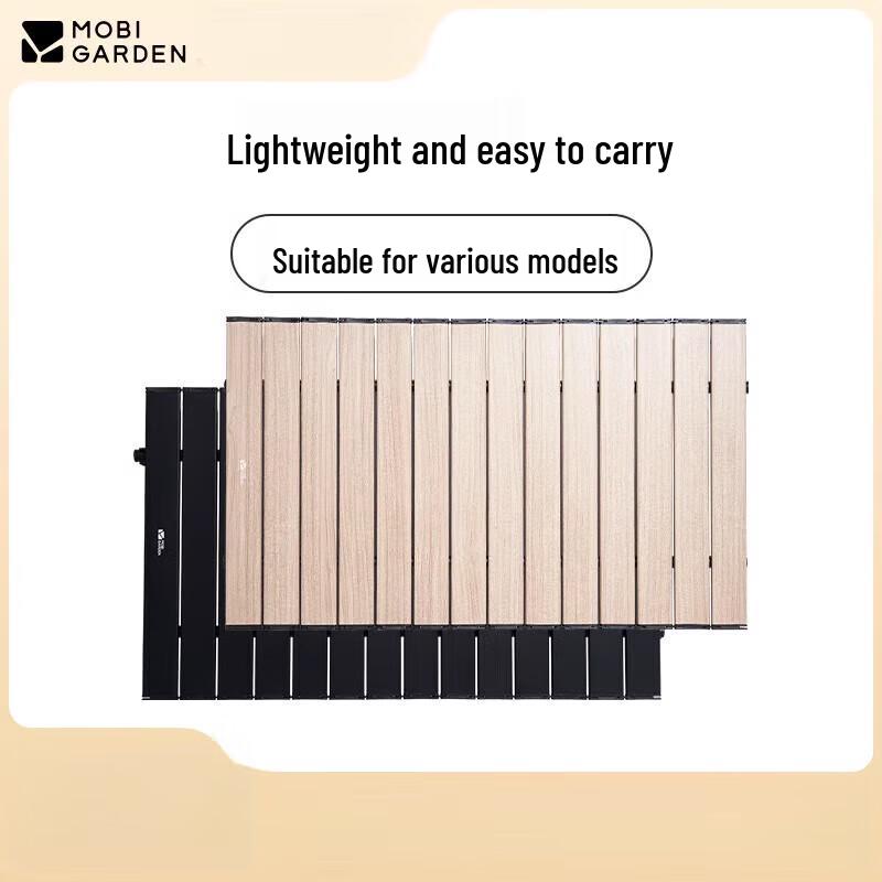 Mobigarden 190L Folding Outdoor Camping Cart with Table