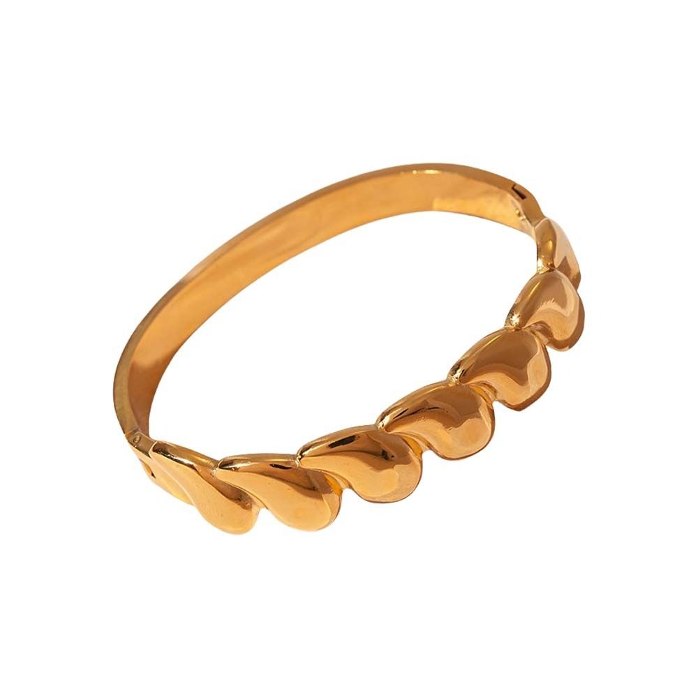 Schmetterling Weit Offener Armreif Metall Übertriebenes Armband Temperament Manschettenarmreifen Frauen