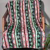 Christmas Blanket Reindeer Snowflake Flannel Print Throw Sofa Decorative Cover Blanket Nap Blanket
