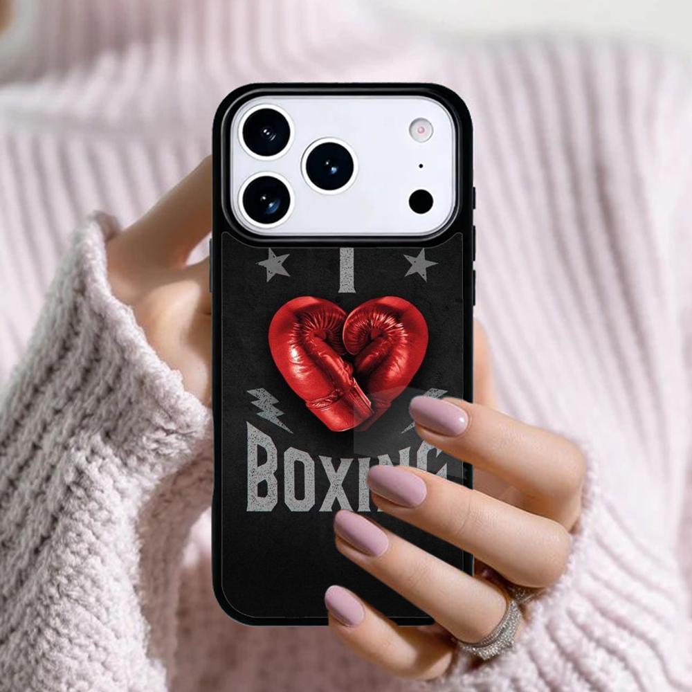 Boxing Boxer Phone Case For Apple iPhone 17 Air 16E 15 14 Plus 13 12 11 Pro Max Mini Funda Cover