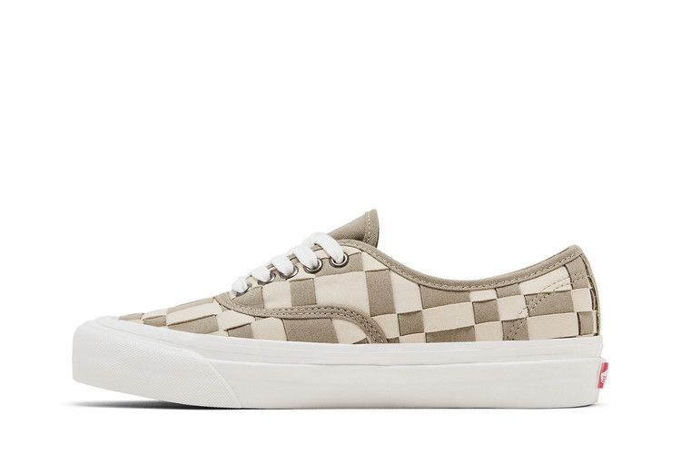 Vans Authentic 44 DX 'Woven Check - Brown Khaki' Men's Sneakers