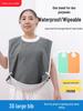 Waterproof, Oil-Proof Stain-Resistant Adult Bib for Eating - Wash-Free, Durable for Elderly and Children.
