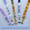 Cartoon Pattern Mineral Water Bottle Shoulder Strap - Summer Travel Crossbody Lanyard.