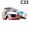 Motorcycle Goggles Water Transfer Off-road Outdoor Riding Sports Glasses Ski Goggles Windproof Glasses