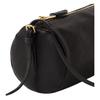 MIU MIU Geprägtes Buchstabenlogo Reißverschluss Napa-Leder Schulter-Crossbody-Tasche Damen Taschen Schwarz 5NE851_EFX_F0002