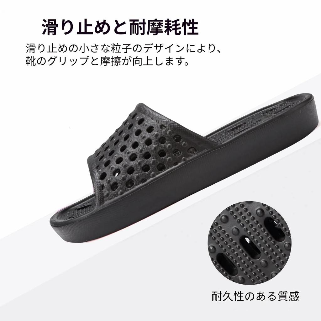 YoveGxlthrea Patio Perforated Bath Lightweight and Size Sandals, Non-Slip, Lightweight, Quick-Drying, Sole, Antibacterial, Slippers, Unisex, Soft,