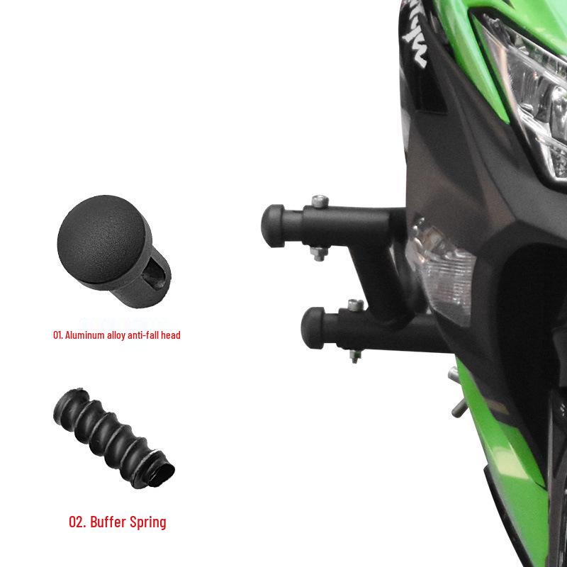 Kawasaki NINJA400/Z400 Racing Front Guard Anti-fall Bumper Bar Spring Head