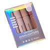 Soft Pastels Highlighter Markers, Chisels Tip Quick Dry Ink for Study Note Journaling and Clean Paper Page Marking