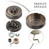 Needle Bearing Clutch Drum Kit Oil Pump Washer E-clip Chainsaw Outdoor