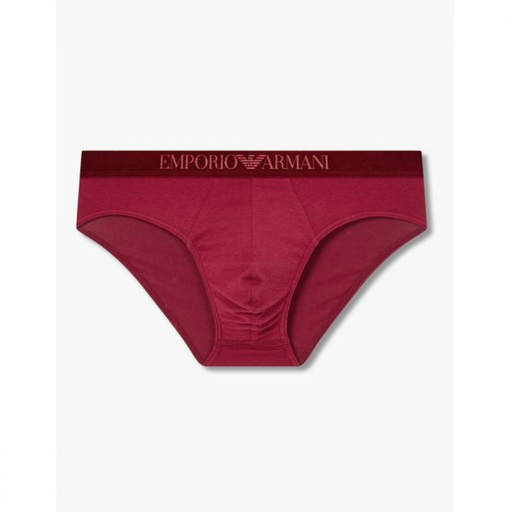 Emporio Armani Men S Velvet Logo Cotton Brief 0815311050 M