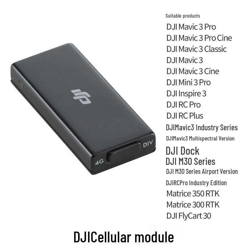 4G Module for DJI Mini 4 Pro, Mavic 3 Pro, Mavic 4 Pro, Air 3S - Enhanced Image Transmission