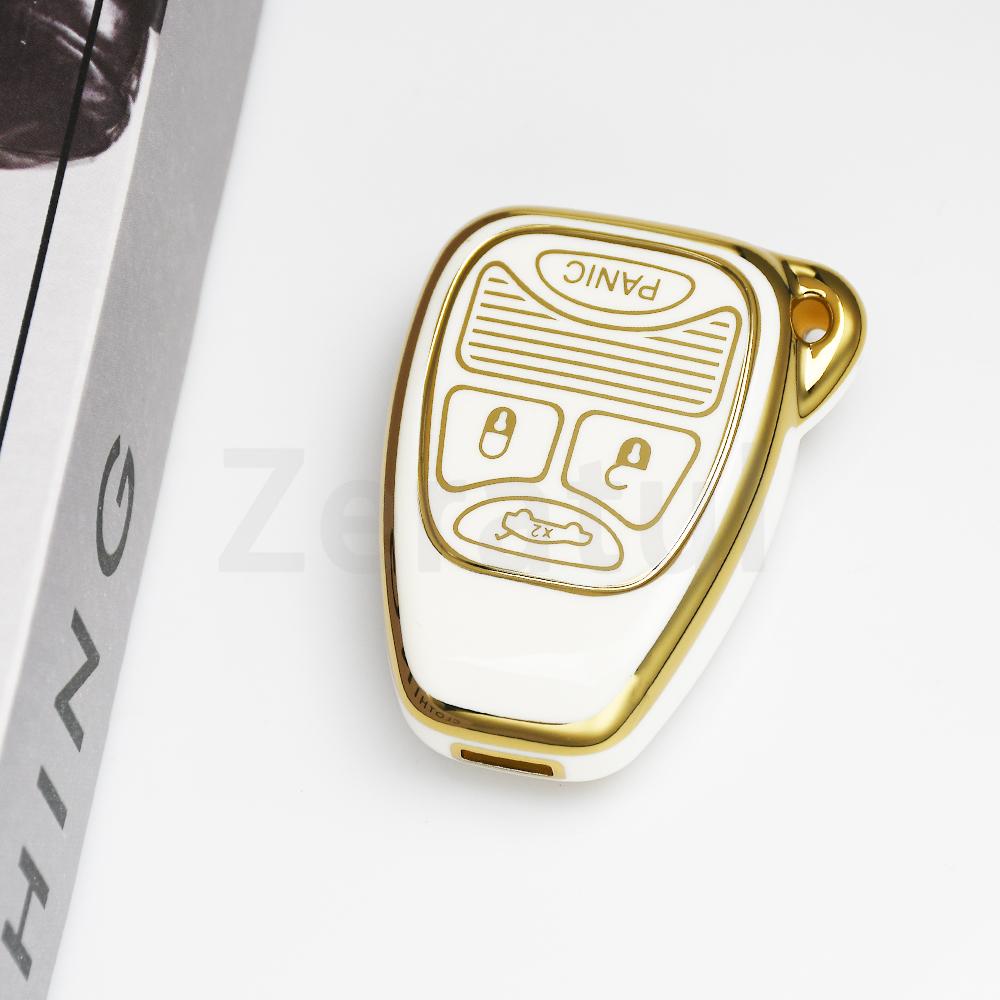 Car Key Case Cover For Dodge Charger Commander Grand Cherokee Jeep Chrysler 300C Avenger Sebring Chrysler 200 Aspen Shell Fob