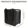 With Adjustable Strap Foldable Car Trash Can Waterproof Car Back Seat Storage Box  Car Dustbin