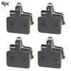 4 Pairs MTB Road Bicycle Disc Brake Pads for SHIMANO M375 M445 M446 Resin Semi-Metallic Cycling Brake Pad Parts