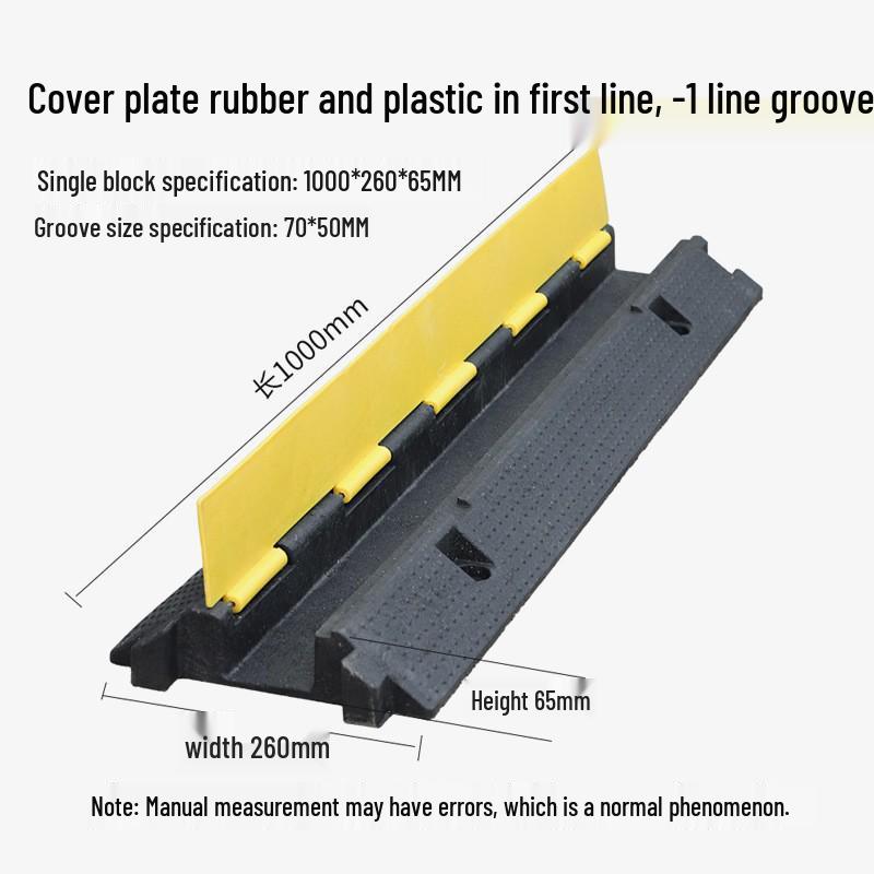 Cable Trunking Speed Bump Protection Board for Wire Crossing